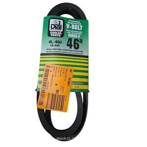 Dial cooler parts V-belt 46" 4L-460 (a-44) - belt #2